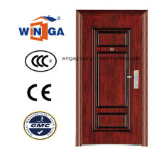Best Price Security Metal Exterior Steel Iron Door (W-S-121)